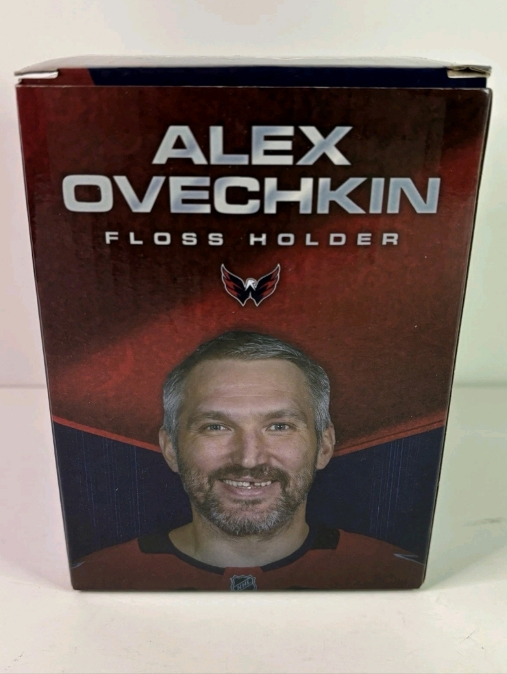 Alex Ovechkin Dental Floss Holder NHL Washington Capitals Giveaway